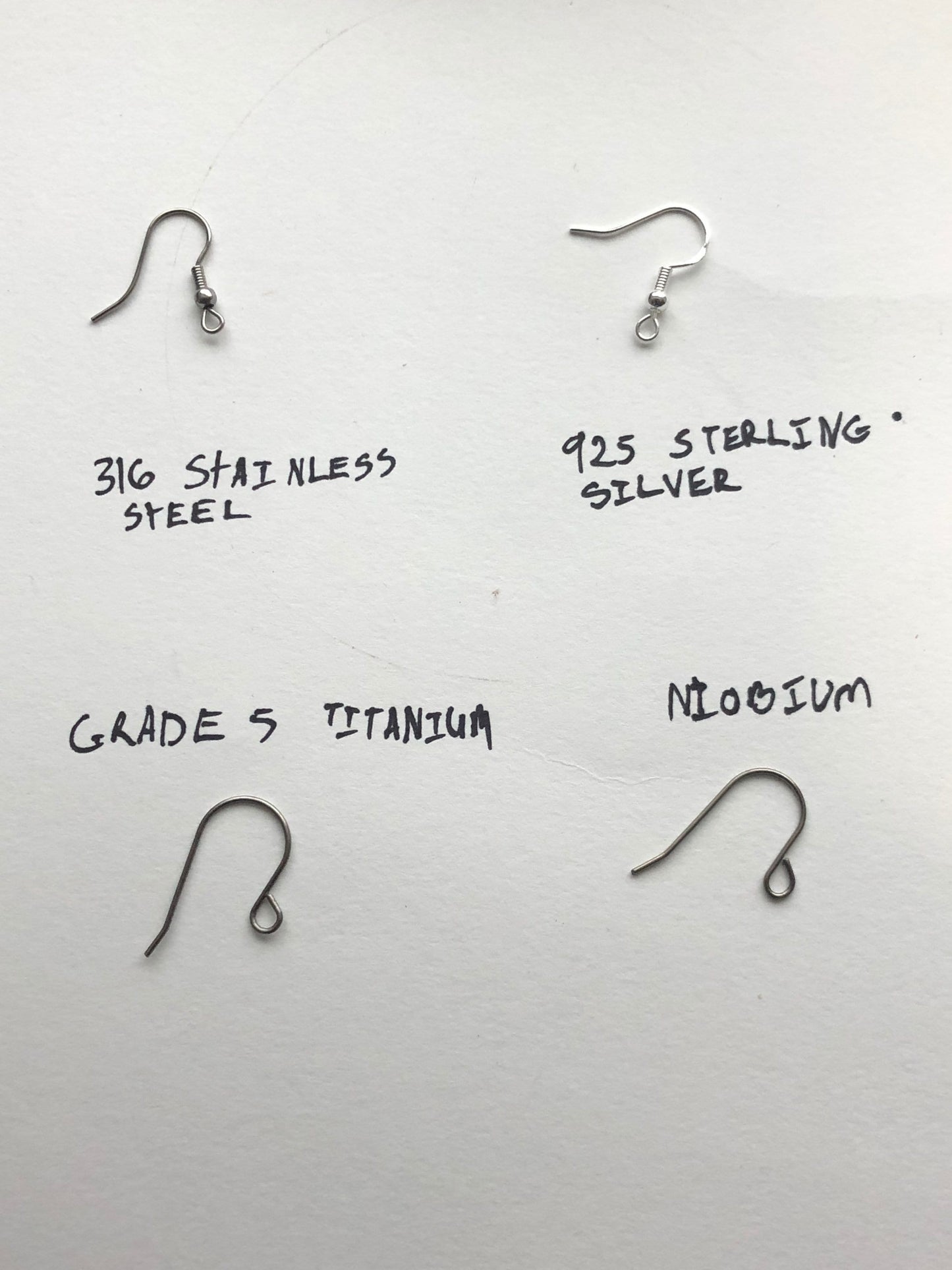 Butcher's Cleaver Earrings - Hypoallergenic Options